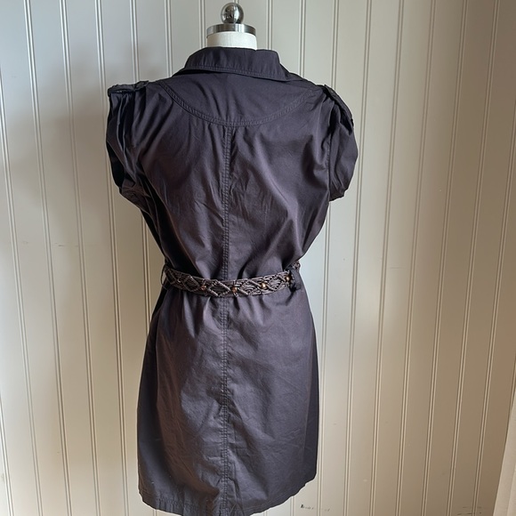 Brown Belted Dress - Picture 4 of 4